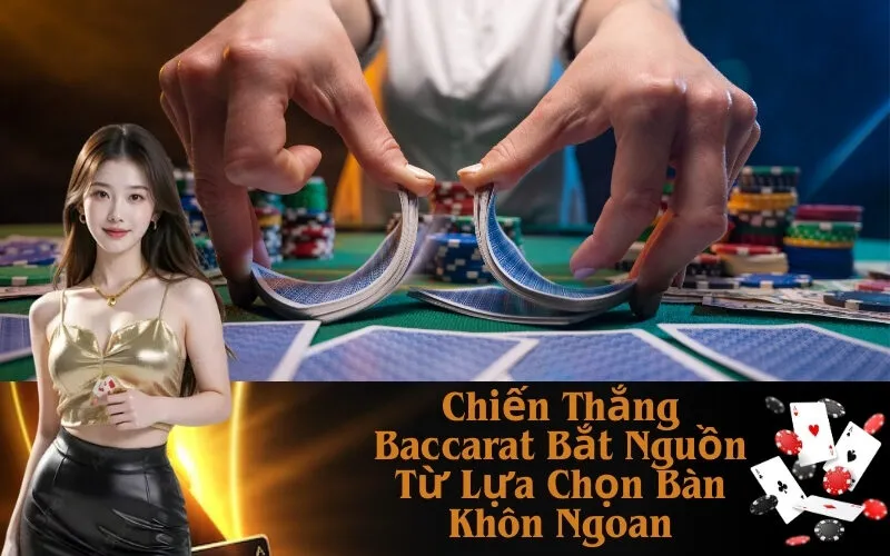 Chiến Thắng Baccarat Bắt Nguồn Từ Lựa Chọn Bàn Khôn Ngoan