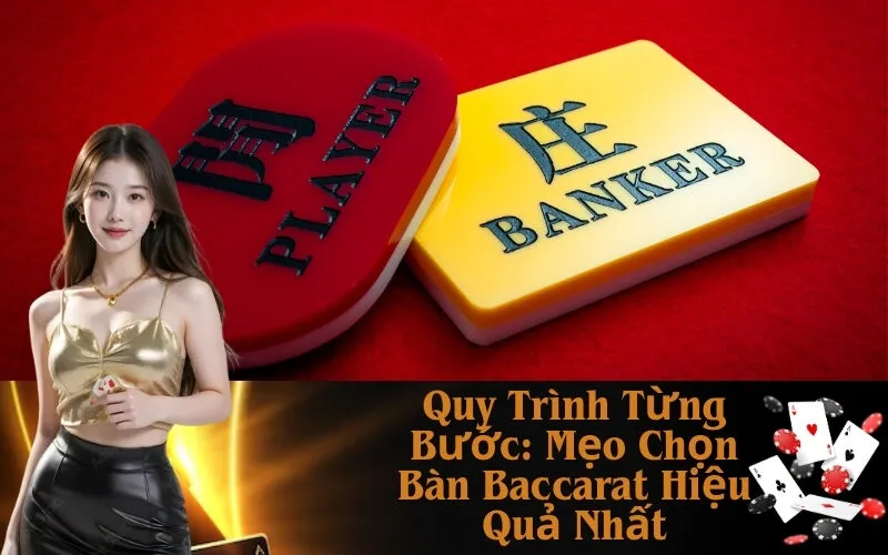Quy Trình Từng Bước: Mẹo Chọn Bàn Baccarat Hiệu Quả Nhất